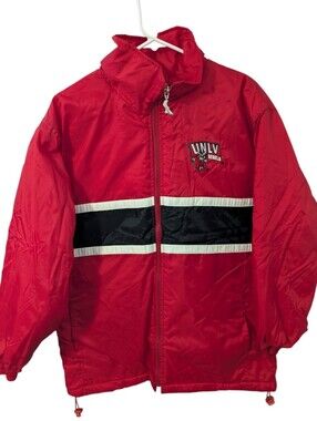 NWT UNLV Rebels Red & Black Men's Puffer Jacket